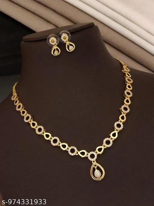 Jewellery Set for Women (White, Free Size)