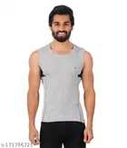 Combed Cotton Gym Vest for Men 