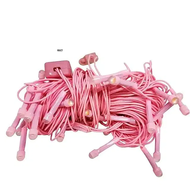 LED String Lights (Pink, 15 m)