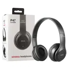 P47 Foldable Wireless Bluetooth Headphone with Mic & SD Card Support 
