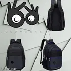Nylon Backpack for Men & Women, Black