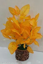 Plastic Artificial Flower With Pot,Multicolour