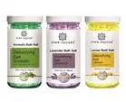 Pink Square Aromatic, Lavender & Lemon Detoxifying Bath Salt Crystal 