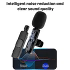 Wireless Lapel for YouTube, Vlogging, Recording For Android/iPhone/PC Microphone 