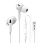 Tecsox Bassbuds Prime Type C Wired Earphone In Ear Low Latency White