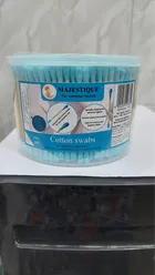 Majestique Cotton Swabs 1000 Count Double Round Thick 