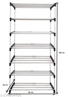 Metal 6 Layer Collapsible Multipurpose Rack 