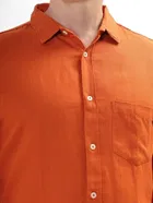 100% Cotton Full Sleeves Solid Shirt for Men 