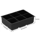 Redsky Silicon Ice Tray, 6 Cavity,1 Pcs