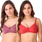 Nylon Non Padded Bra for Women 