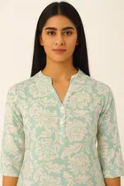 Womens Regular Sleeves Casual Wear Short Kurti 