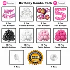 Masha & Bear Theme 5th Happy Birthday Decoration,Multicolour,Set Of 1