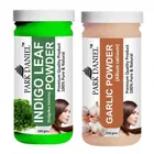 Park Daniel 100% Pure & Natural Indigo Leef Powder & garlic Powder 