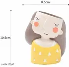 Ceramic Decorative Cute Girls Pot for Home Decor 