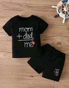 Cotton Blend Printed Clothing Set for Boys 