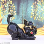 Resin Cool Bulldog Showpiece for Home Decor 