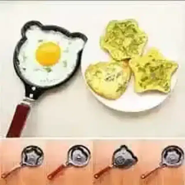 के कुडोस नॉन-स्टिक स्टेनलेस स्टील मिनी फ्राइंग पैन