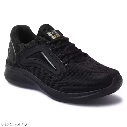 Sports Shoes for Men (Black, 7)