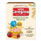 Nestle CEREGROW Multigrain Cereal with Milk and Fruits 300 g
