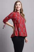 Cotton Printed Top for Women 