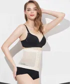 एयर ब्रेथ टम्मी गृप बेल्ट वैस्ट ट्रेनर ट्रिम्मर एंड स्लिमिंग कोर्सेट 3 हुक्स गिर्डल विद वायर सपोर्ट 