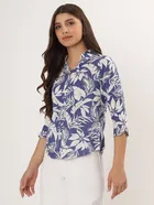 Rayon Printed Shirt for Women 
