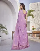 Chiffon Printed Saree for Women 
