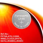 Panasonic LR44 Alkaline Coin Battery - 