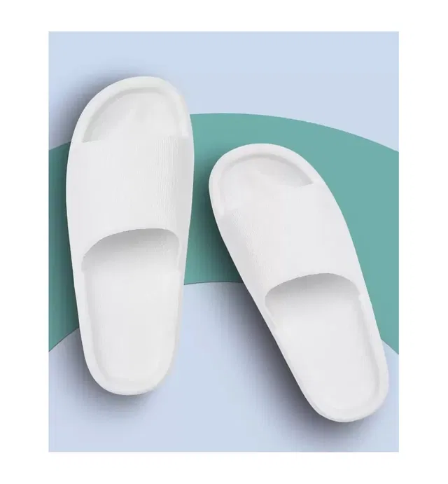 Sliders for Men (White, 8)