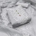 Unstitched  Embroidered Dress Material for Women & Girls 