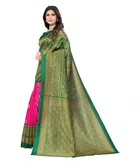Women's Printed Saree with Blouse Piece 