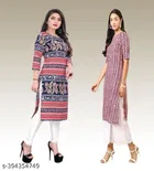 Crepe Kurtis for Women 