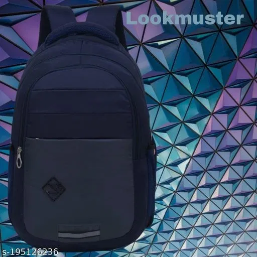 Nylon Backpack for Men & Women, Blue