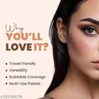 6 Color Concealer Palette, Multicolor, Pack of 1