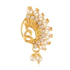 Designer Gold Plated Nosepin for Women 