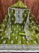 Embroidered Unstitched Suit for Women 