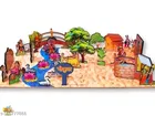 Miniature Gookul Showpiece, Pack of 35 