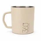 Double Wall Coffee Mug, Set Of 2 Pc [Beige]