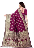 Soft Silk Zari Woven Saree for Women 