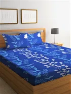 Polycotton Double Bedsheet with 2 Pillow Cover 