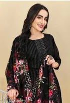 Embroidered Unstitched Suit for Women 