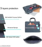 Canvas Laptop Bag for Men, Blue