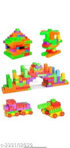 Plastic 50 Pcs Block Toys Set for Kids 