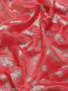 Organza Zari Woven Saree for Women 