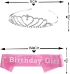 BIRTHDAY GIRL CROWN AND SASH 01 Hair Band 