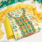 Cotton Printed Unstitched Dress Material for Women 