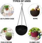 Plastic Hanging Planter 