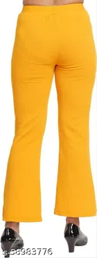 Cotton Blend Trouser for Women 