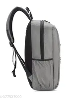 Canvas Backpack Bag, Grey