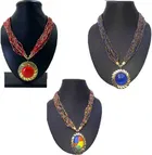 Platinum Plated Alloy Necklace for Women 